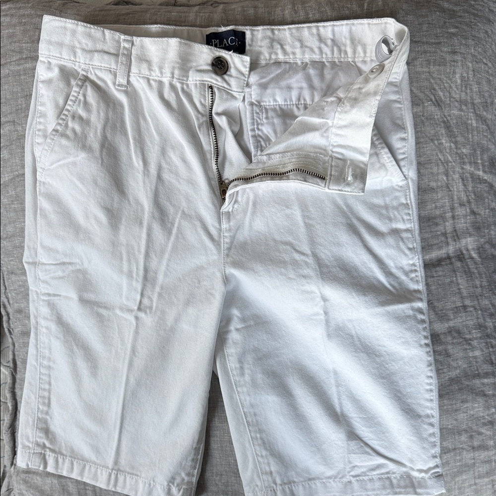 The Children's Place White Kids Shorts